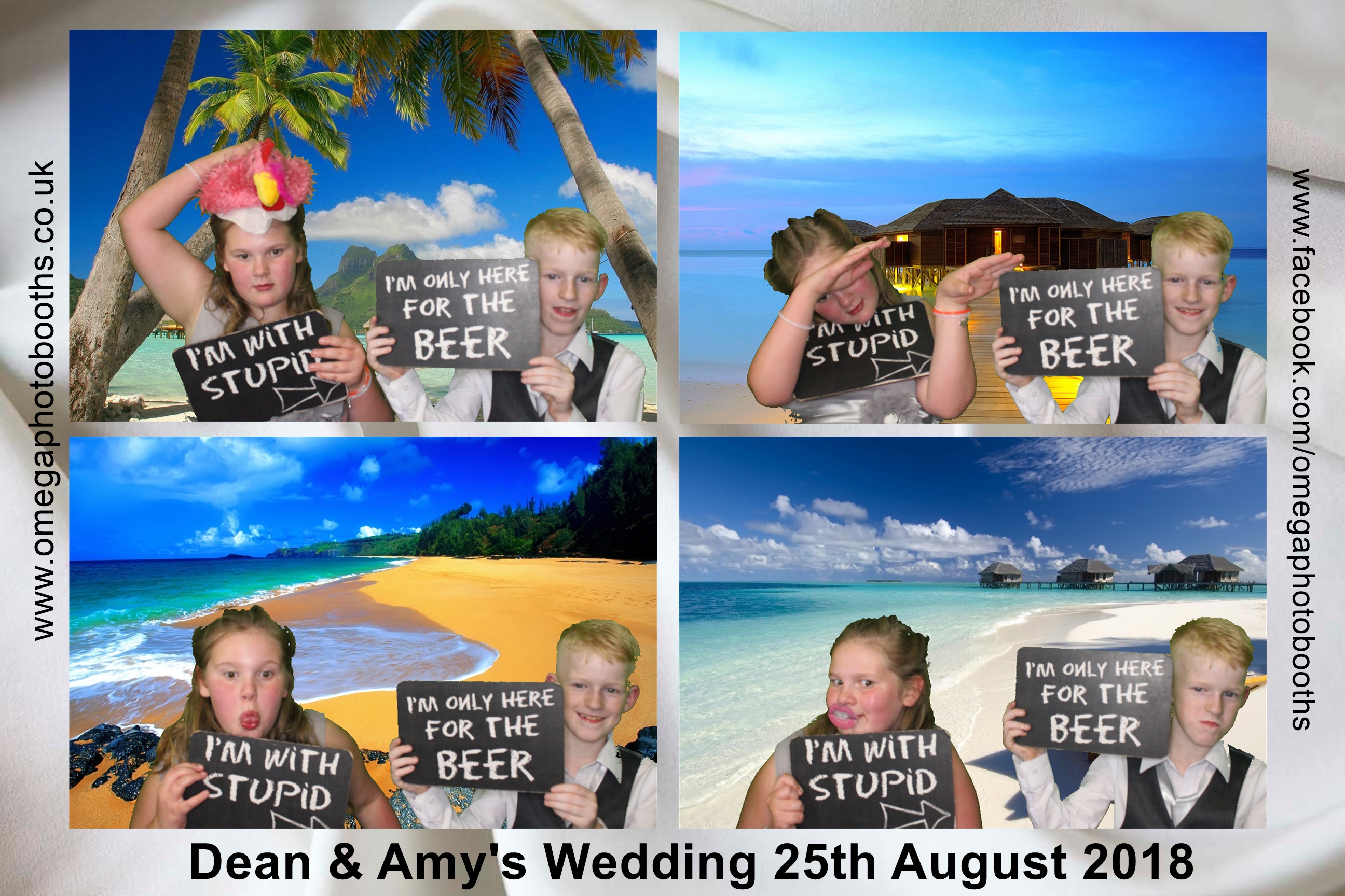 Dean & Amy's Wedding | View more photos from the event at gallery.omegaphotobooths.co.uk/u/Omega-Photobooths/Dean-Amys-Wedding